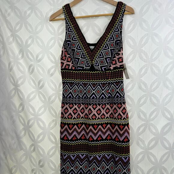 Anthropologie Akemi + Kin Women's Geo-Embroidered Column Dress Size 4 NWT $168 - Picture 6 of 12